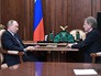 Президент России Владимир Путин и генеральный директор публичного акционерного общества "Аэрофлот – Российские авиалинии" Виталий Савельев Президент России Владимир Путин и генеральный директор публичного акционерного общества "Аэрофлот – Российские авиалинии" Виталий Савельев