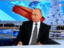 Владимир Путин в студии программы "Время" Владимир Путин в студии программы "Время"