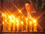 Православные верующие в храме Православные верующие в храме
