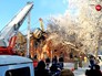 Последствия падения подъемного крана на жилой дом в Кирове Последствия падения подъемного крана на жилой дом в Кирове