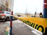 Полицейское оцепление на месте происшествия Полицейское оцепление на месте происшествия