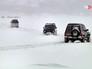 Снежный буран на трассе Снежный буран на трассе