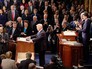 Дональд Трамп выступает в Конгрессе Дональд Трамп выступает в Конгрессе