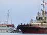 Тонущий сухогруз Тонущий сухогруз