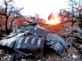 Место падения сбитого террористами штурмовика Су-25 ВКС России в Сирии Место падения сбитого террористами штурмовика Су-25 ВКС России в Сирии