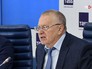 Лидер партии ЛДПР Владимир Жириновский на пресс-конференции Лидер партии ЛДПР Владимир Жириновский на пресс-конференции