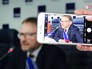 Борис Титов на пресс-конференции Борис Титов на пресс-конференции