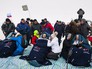 Члены экипажа МКС: Александр Мисуркин, Марк Ван-де Хай и Джо Акаба Члены экипажа МКС: Александр Мисуркин, Марк Ван-де Хай и Джо Акаба