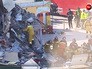Польские спасатели на месте обрушения дома Польские спасатели на месте обрушения дома
