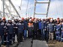 Владимир Путин осмотрел ход строительства Крымского моста Владимир Путин осмотрел ход строительства Крымского моста