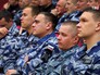 Бойцы ОМОН на заседании Бойцы ОМОН на заседании