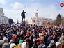 Митинг жителей Кемерова после пожара в торговом центре Митинг жителей Кемерова после пожара в торговом центре