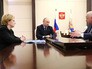 Владимир Путин, Вероника Скворцова и Александр Бастрыкин Владимир Путин, Вероника Скворцова и Александр Бастрыкин