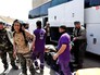 Выход мирных граждан и боевиков из зоны боевых действий в Сирии Выход мирных граждан и боевиков из зоны боевых действий в Сирии