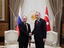 Президент России Владимир Путин и президент Турецкой Республики Реджеп Тайип Эрдоган на церемонии официальной встречи Президент России Владимир Путин и президент Турецкой Республики Реджеп Тайип Эрдоган на церемонии официальной встречи
