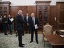 Президент России Владимир Путин и временно исполняющий обязанности губернатора Кемеровской области Сергей Цивилев Президент России Владимир Путин и временно исполняющий обязанности губернатора Кемеровской области Сергей Цивилев