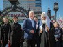 Сергей Собянин и патриарх Кирилл на фестивале "Пасхальный дар" Сергей Собянин и патриарх Кирилл на фестивале "Пасхальный дар"