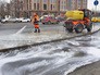 Промывка улиц после зимы Промывка улиц после зимы