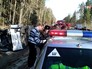 Последствия сильного ДТП с участием автобуса Последствия сильного ДТП с участием автобуса