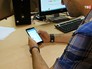Сматфон в руках Сматфон в руках