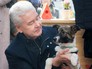 Мэр Москвы Сергей Собянин с собакой Джоуи Мэр Москвы Сергей Собянин с собакой Джоуи