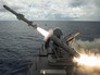 Пуск ракеты с корабля ВМС США Пуск ракеты с корабля ВМС США