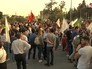 Акция протеста против авиаударов США Акция протеста против авиаударов США