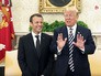 Дональд Трамп и Эммануэль Макрон Дональд Трамп и Эммануэль Макрон