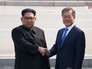 Мун Чже Ин и Ким Чен Ын Мун Чже Ин и Ким Чен Ын