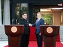 Лидеры Северной и Южной Кореи Ким Чен Ын и Мун Чже Ин Лидеры Северной и Южной Кореи Ким Чен Ын и Мун Чже Ин