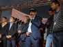 Никол Пашинян во время митинга на площади Республики в Ереване Никол Пашинян во время митинга на площади Республики в Ереване