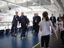 Владимир Путин во время посещения нового детского хоккейного тренировочного центра образовательного центра "Сириус" в Сочи Владимир Путин во время посещения нового детского хоккейного тренировочного центра образовательного центра "Сириус" в Сочи