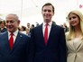 Биньямин Нетаньяху, Джаред Кушнер и Иванка Трамп Биньямин Нетаньяху, Джаред Кушнер и Иванка Трамп