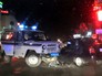 Пьяный водитель протаранил машину полиции Пьяный водитель протаранил машину полиции