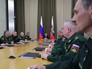 Владимир Путин проводит совещание с руководством министерства обороны Российской Федерации Владимир Путин проводит совещание с руководством министерства обороны Российской Федерации