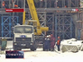 Строительство эстакады на севере Москвы Строительство эстакады на севере Москвы