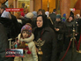 Прихожане в Новодевичьем монастыре Прихожане в Новодевичьем монастыре