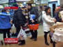 Жители Киева запасаются продуктами Жители Киева запасаются продуктами