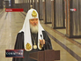 Патриарх Кирилл в вестибюле станции метро "Маяковская" Патриарх Кирилл в вестибюле станции метро "Маяковская"