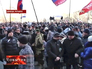 Жители Донецка вышли на митинг Жители Донецка вышли на митинг