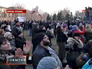 Жители Донецка вышли на митинг Жители Донецка вышли на митинг