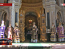 Патриарх Кирилл на литургии в храме Христа Спасителя Патриарх Кирилл на литургии в храме Христа Спасителя