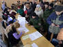 Голосование на одном из избирательных участков Крыма Голосование на одном из избирательных участков Крыма