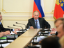Президент России Владимир Путин провел совещание с членами правительства РФ Президент России Владимир Путин провел совещание с членами правительства РФ