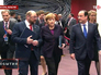 Председатель Европарламента Мартин Шульц, канцлер Германии Ангела Меркель и президент Франции Франсуа Олланд Председатель Европарламента Мартин Шульц, канцлер Германии Ангела Меркель и президент Франции Франсуа Олланд
