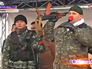 Активист "Правого сектора" Александр Музычко на митинге Активист "Правого сектора" Александр Музычко на митинге
