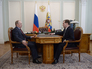 Встреча Владимира Путина с Дмитрием Медведевым Встреча Владимира Путина с Дмитрием Медведевым