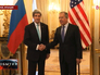 Глава МИД России Сергей Лавров и госсекретарь США Джон Керри Глава МИД России Сергей Лавров и госсекретарь США Джон Керри
