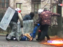 Пострадавшие при стрельбе во время уличных протестов в Киеве Пострадавшие при стрельбе во время уличных протестов в Киеве