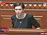 Представительница Партии регионов Елена Бондаренко Представительница Партии регионов Елена Бондаренко